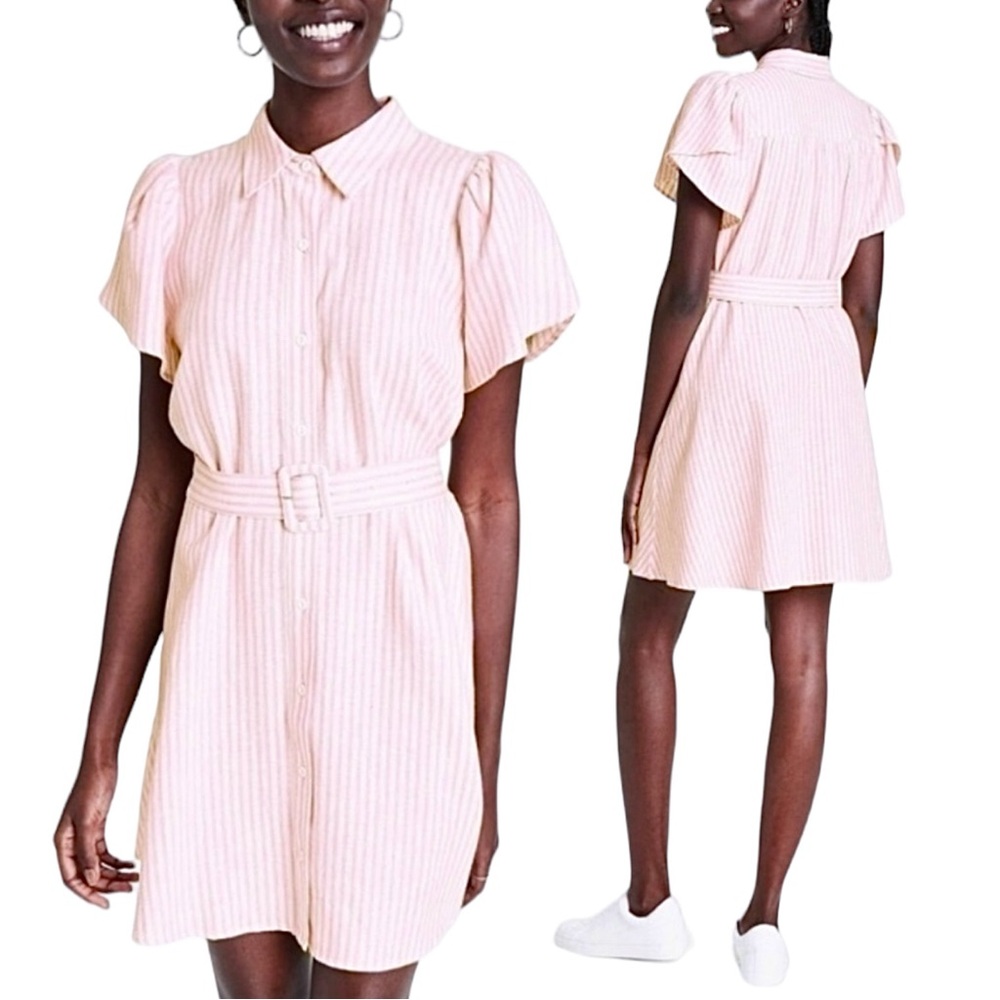 ALEXIS‎ x Target Striped Tulip Sleeves Shirtdress. Size XS